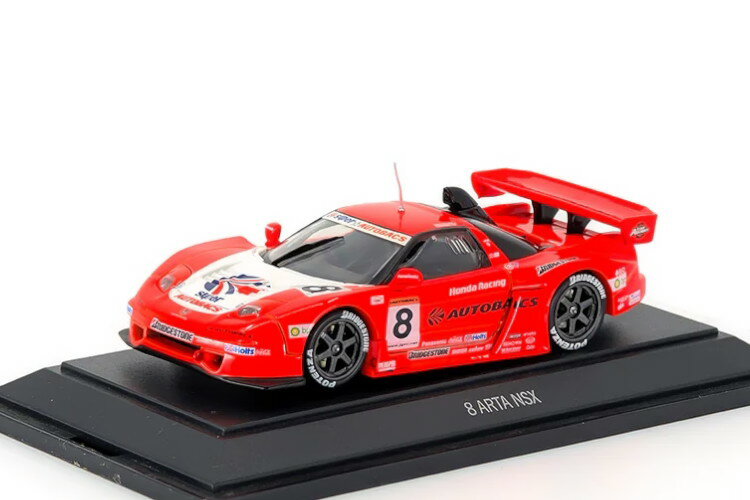 エブロ 1/43 JGTC 2004 ＃8 ARTA NSX オレンジEBBRO 1:43 JGTC 2004 N8 ARTA NSX ORANGE