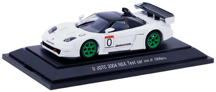 エブロ 1/43 JGTC 2004 ホンダ NSX テスト カー ホワイトEBBRO 1:43 JGTC 2004 HONDA NSX TEST CAR WHITE