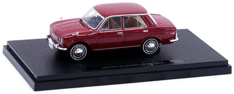 Rakuten - エブロ 1/43 日産 ブルーバード 410 1964 レッドEBBRO 1:43 NISSAN BLUEBIRD 410 1964 RED