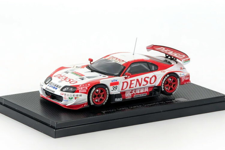 エブロ 1/43 スーパーGT 2005 39 デンソー サード スープラ ホワイト レッドEBBRO 1:43 SUPER GT 2005 N39 DENSO SARD SUPRA WHITE RED