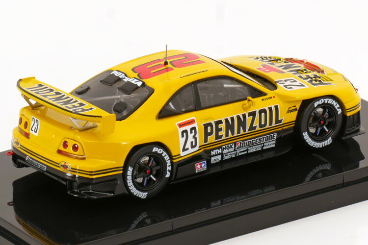 エブロ 1/43 日産 GT-R ニスモ R33 #23 JGTC 全日本GT選手権 1998Ebbro 1:43 Nissan GT-R Nismo R33 No23 JGTC 1998