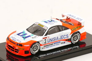 エブロ 1/43 日産 スカイライン GT-R R33 #3 JGTC 全日本GT選手権 1998 ハセミモータースポーツ 長谷見 昌弘/田中 哲也Ebbro 1:43 Nissan Skyline GT-R R33 #3 JGTC 1998 Hasemi Motorsport Masahiro Hasemi/Tetsuya Tanaka