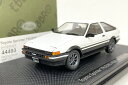 エブロ 1/43 トヨタ AE86 スプリンター ホワイトEBBRO 1:43 TOYOTA AE86 SPRINTER TRUENO WHITE