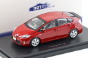 エブロ 1/43 トヨタ プリウス 2012 レッドマイカメタリックEBBRO 1:43 TOYOTA Prius 2012 RED MICA METALLIC