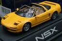 エブロ 1/43 ホンダ NSX タイプT タルガトップ 1995 左ハンドル イエローEbbro 1:43 Honda NSX Type-T Targa Top 1995 LHD Yellow
