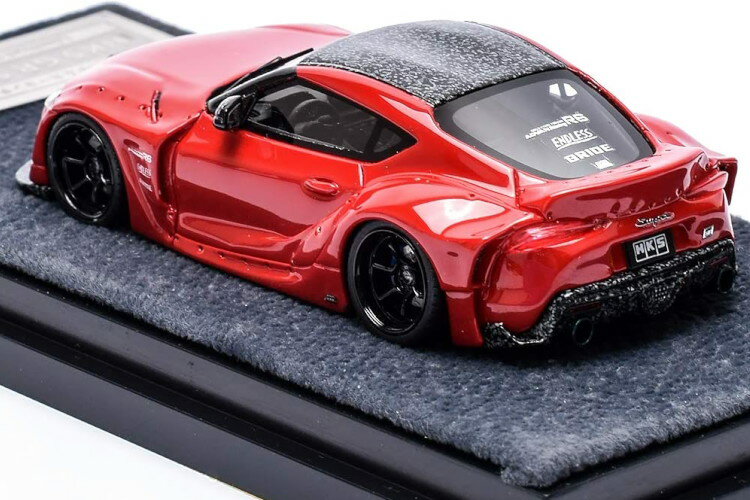 楽天Reowide モデルカー カタログ SHOPENGUP MODELS 1/64 トヨタ GR スープラ HKS エアロ TOYOTA GR SUPRA A90 HKS GR SUPRA AERO プロミネンスレッド