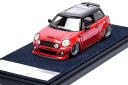 ENGUP 1/43 R56 ミニ クーパー LB パフォーマンス レッド ブラック 200台限定 ENGUP 1:43 MINI COOPER LB PERFORMANCE RED BLACK LIMITED 200 pcs