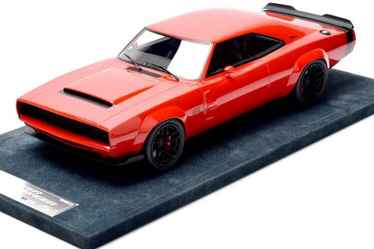 ENGUP 1/18 ダッジ スーパーチャージャー 426 ヘルファント (1000Hp) 2020 レッド ブラック ENGUP 1:18 DODGE SUPERCHARGER 426 HELLEPHANT (1000Hp) 2020 RED BLACK
