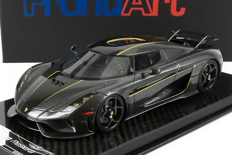 フロンティアート 1/18 ケーニグセグ レゲーラ 2016 カーボングレー 500台限定 ショーケース付きFRONTI-ART 1:18 KOENIGSEGG REGERA 2016 CARBON GREY LIMITED 500 ITEMS WITH SHOWCASE