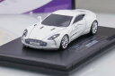 フロンティアート 1/87 アストンマーティン One-77 クーペ 2012 ホワイトメタリックFrontiArt 1:87 Aston Martin One-77 Coupe year 2012 white metallic