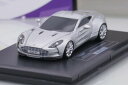 フロンティアート 1/87 アストンマーティン One-77 クーペ 2012 シルバーメタリックFrontiArt 1:87 Aston Martin One-77 Coupe year 2012 silver metallic