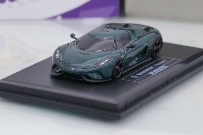 フロンティアート 1/87 ケーニグセグ レゲーラ 2016 ダークグリーンメタリックFrontiArt 1:87 Koenigsegg Regera year 2016 dark green metallic