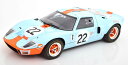 GMP/ACME 1/12 フォード GT40 MK 1 優勝 セブリング12時間 1969 ガルフ イクス オリバー 112台限定GMP/ACME 1:12 Ford GT40 MK 1 Winner 12h Sebring 1969 Gulf Ickx Oliver Limited Edition 112 pcs