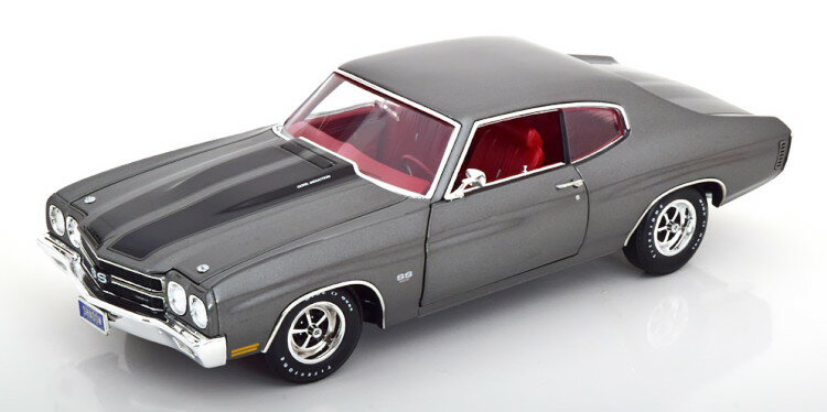 GMP/ACME 1/18 V{[ VFx LS6 1970 O[^bN 678 JGMP/ACME 1:18 Chevrolet Chevelle LS6 1970 greymetallic Limited Edition 678 pcs