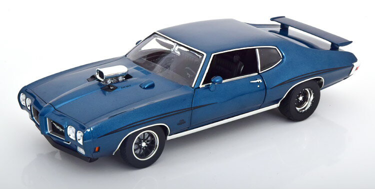 GMP/ACME 1/18 ポンティアック GTO Judge Drag Oulaws 1970 ブルーメタリック 240台限定 開閉GMP/ACME 1:18 Pontiac GTO Judge Drag Oulaws 1970 bluemetallic Limited Edition 240 pcs