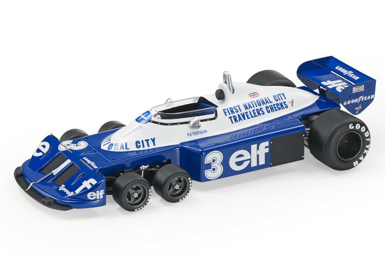 GP Replicas 1/18 ティレル F1 P34/2 フォード ELF シックスホイール #3 シーズン GP 1977 500台限定 GP REPLICAS 1:18 TYRRELL F1 P34/2 FORD ELF SIX WHEELS #3 SEASON GP 1977 R.PETERSON LIMITED 500 ITEMS