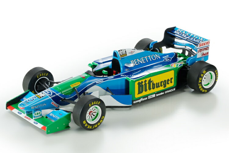 GP Replicas 1/18 ベネトン F1 B194 FORD N 5 F1世界選手権 1994 世界チャンピオン グリーン ブルー 500台限定 GP-REPLICAS 1:18 BENETTON F1 B194 FORD N 5 MICHAEL SCHUMACHER SEASON 1994 WORLD CHAMPION GREEN BLUE LIMITED 500 ITEMS.