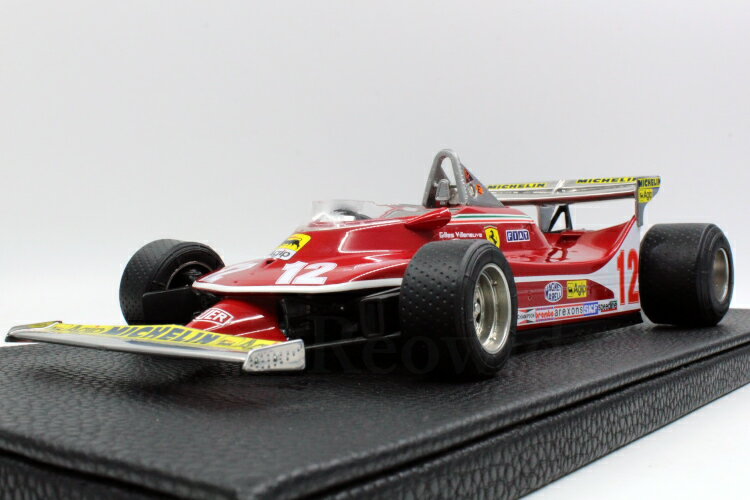 GP Replicas 1/18 フェラーリ F1 312T4 #12 モナコGP 1979 ジル・ヴィルヌーヴ 500台限定 GP-REPLICAS 1:18 FERRARI F1 312T4 N 12 GP MONTECARLO 1979 GILLES VILLENEUVE LIMITED 500 ITEMS.