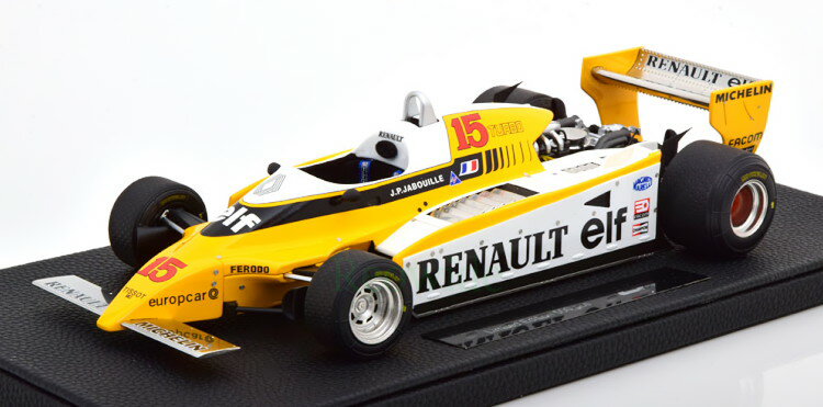 GP Replicas 1/18 m[ RE20 ^[{ 1980 Jabouille 500 GP Replicas 1:18 Renault RE20 Turbo 1980 Jabouille Limited Edition 500 pcs.