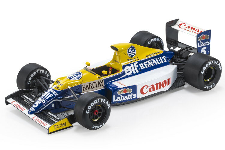 GP Replicas 1/18 ウィリアムズ F1 ルノー FW13B 5 1990 ティエリー ブーツェン ショーケース付きGP-REPLICAS 1:18 WILLIAMS F1 RENAULT FW13B N 5 SEASON 1990 T.BOUTSEN WITH SHOWCASE