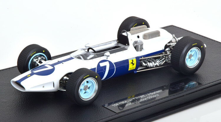 GP Replicas 1/18 フェラーリ 158 ワールドチャンピオン 1964 ジョン・サーティース ショーケース付き 500台限定GP Replicas 1:18 Ferrari 158 World Champion 1964 Surtees with ShowCase Limited 500 pcs