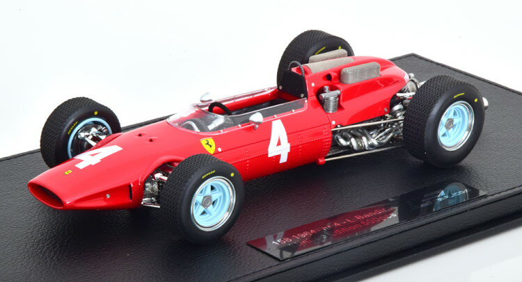 GP Replicas 1/18 フェラーリ 158 1964 ロレンツォ・バンディーニ ショーケース付き 500台限定GP Replicas 1:18 Ferrari 158 1964 Bandini with ShowCase Limited 500 pcs