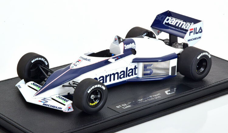 GP Replicas 1/18 ブラバム BT52 ワールドチャンピオン 1983 ネルソン・ピケ ショーケース付き 500台限定GP Replicas 1:18 Brabham BT52 World Champion 1983 Piquet with ShowCase Limited 500 pcs