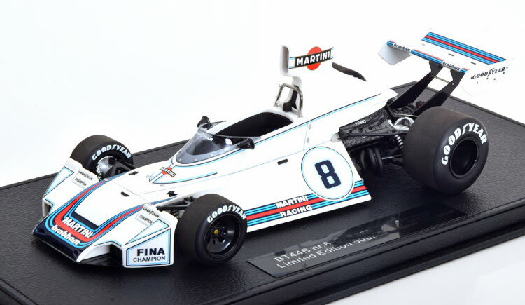 GP Replicas 1/18 ブラバム BT44B 1975 マティーニ ペース ショーケース付き 500台限定GP Replicas 1:18 Brabham BT44B 1975 Martini Pace with ShowCase Limited 500 pcs