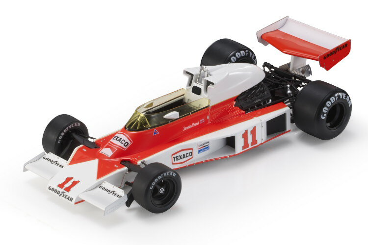 GP Replicas 1/18 マクラーレン F1 M23 フォード コスワース #11 優勝 フランスGP ジェームス・ハント 1976 世界チャンピオン ショーケース付きGP-REPLICAS 1:18 McLAREN F1 M23 FORD COSWORTH N 11 WINNER FRENCH GP JAMES HUNT 1976 WORLD CHAMPION WITH SHOWCASE