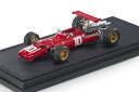 GP Replicas 1/43 フェラーリ 312 #10 4th オランダグランプリ フォーミュラ 1 1968 ジャッキー・イクス 500台限定GP Replicas 1:43 Ferrari 312 #10 4th Dutch GP formula 1 1968 Jacky Ickx Limitation 500 pcs.