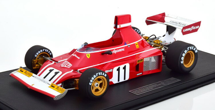 GP Replicas 1:12 フェラーリ 312 B3 優勝 ドイツグランプリ 1974 レガツォーニ ショーケース付き 250台限定GP Replicas 1:12 Ferrari 312 B3 Winner GP Germany 1974 Regazzoni with ShowCase Limited 250 pcs