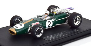 GP Replicas 1/18 ブラバム F1 BT24 REPCO #2 3rd メキシコGP デニス・ハルム フィギュア付き 1967 ショーケース付きGP-REPLICAS 1/18 BRABHAM F1 BT24 REPCO N 2 3rd MEXICO GP DENIS HULME (with pilot figure) 1967 WORLD CHAMPION - CON VETRINA - WITH SHOWCASE