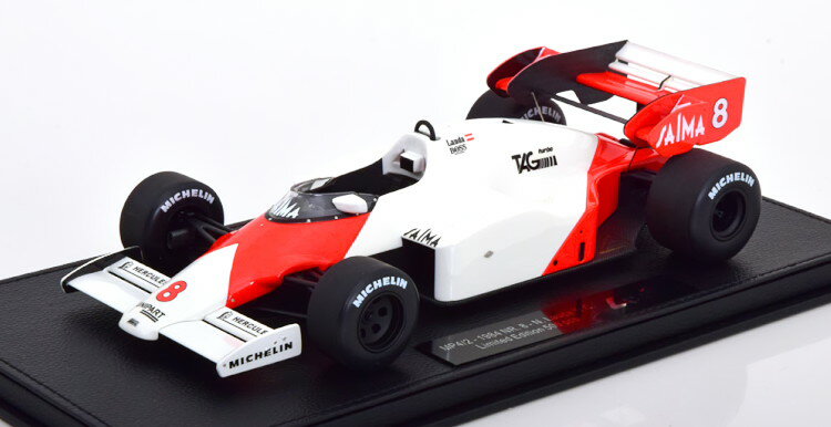 GP Replicas 1/18 }N[ TAG ^[{ MP4/2 [h`sI 1984 E_ fJ[t 500GP Replicas 1:18 McLaren TAG Turbo MP4/2 World Champion 1984 Lauda with Decals Limited 500 pcs