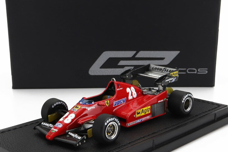 GP Replicas 1/43 フェラーリ 126C2B #28 フォーミュラ 1 1983 500台限定GP Replicas 1:43 Ferrari 126C2B #28 Formula 1 1983 Rene Arnoux Limited Edition 500 pcs