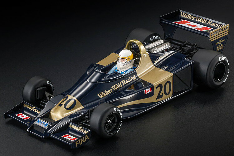 GPレプリカ 1/18 ウルフ #20 優勝 アルゼンチングランプリ 1977 フィギュア付 シェクターGP-REPLICAS 1:18 Wolf #20 Winner Argentine GP 1977 with Pilot Figure Scheckter
