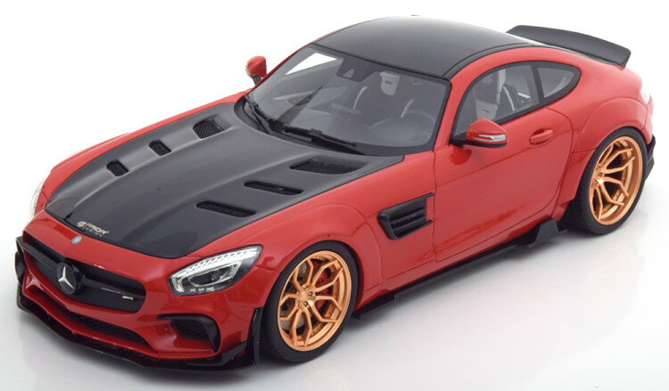 GTスピリット 1/18 メルセデス AMG GT プリオールデザイン レッドブラック Mercedes Prior Design red black Limited Edition 504 pcs