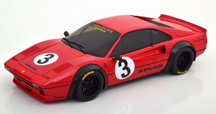 GTスピリット 1/18 フェラーリ 308 GTB LBリバティーウォーク レッド 1500台限定 GT Spirit 1:18 Ferrari 308 GTB LB Works red Limited Edition 1500 pcs