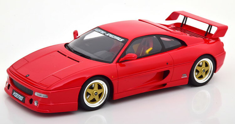 GTスピリット 1/18 フェラーリ F355 ケーニッヒ スペシャル レッド 999台限定 GT Spirit 1:18 Ferrari F355 Koenig Specials red Limited Edition 999 pcs