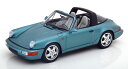 GT スピリット 1/18 ポルシェ 911 964 タルガ ターコイズメタリック 999台限定GT Spirit 1:18 Porsche 911 997 Old New 964 Targa turquoise-metallic Limited Edition 999 pcs