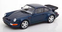 GT スピリット 1/18 ポルシェ 911 964 ターボ 3.3 クーペ 1991 ブルーメタリック 999台限定 GT Spirit 1:18 Porsche 911 964 Turbo 3.3 Coupe 1991 bluemetallic Limited Edition 999 pcs.