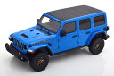 GTスピリット 1/18 ジープ ラングラー ルビコン 392 2021 ブルー 999台限定GT Spirit 1:18 Jeep Wrangler Rubicon 392 2021 blue Limited Edition 999 pcs