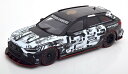 GTスピリット 1/18 アウディ RS6 C8 ジョン オルソン レオン 2020 ホワイト ブラック 1999台限定GT Spirit 1:18 Audi RS6 (C8) Jon Olssen Leon 2020 white black Limited Edition 1999 pcs