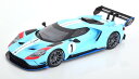 GTスピリット 1/18 フォード GT MK2 ライトブルー 999台限定GT Spirit 1:18 Ford GT MK2 lightblue white red Limited Edition 999 pcs