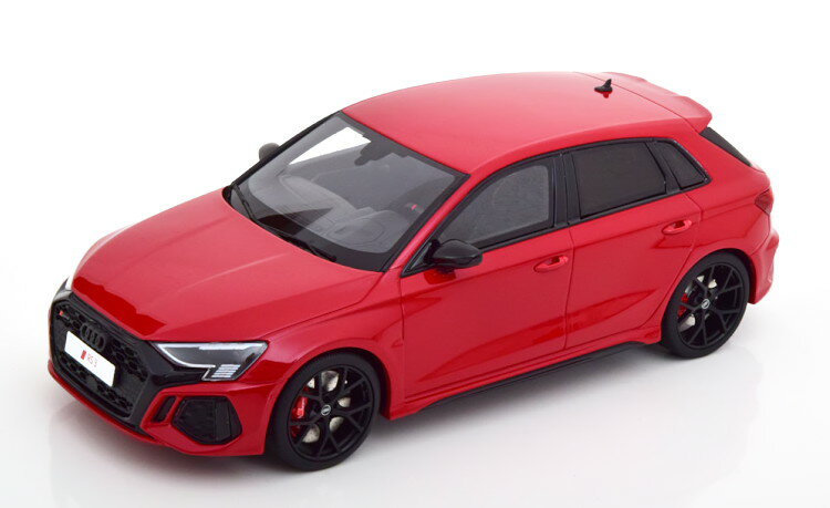 GT Xsbg 1/18 AEfB RS3 X|[cobN 2021 8Y bhGT-Spirit 1:18 Audi RS 3 8Y Sportback year 2021 red