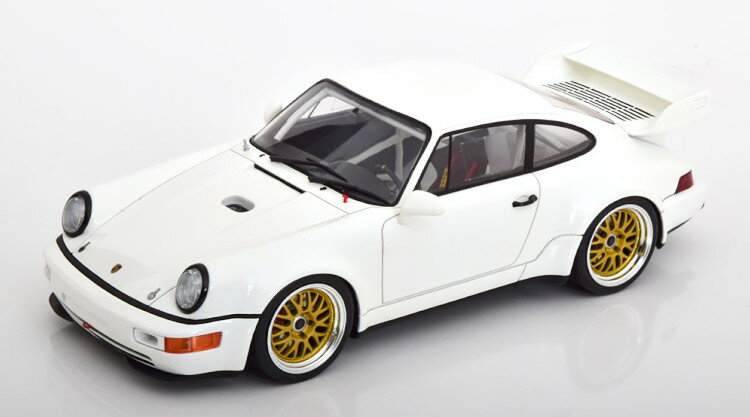 GTスピリット 1/18 ポルシェ 911 (964) RSR ホワイト 999台限定GT Spirit 1:18 Porsche 911 (964) RSR white Limited Edition 999 pcs