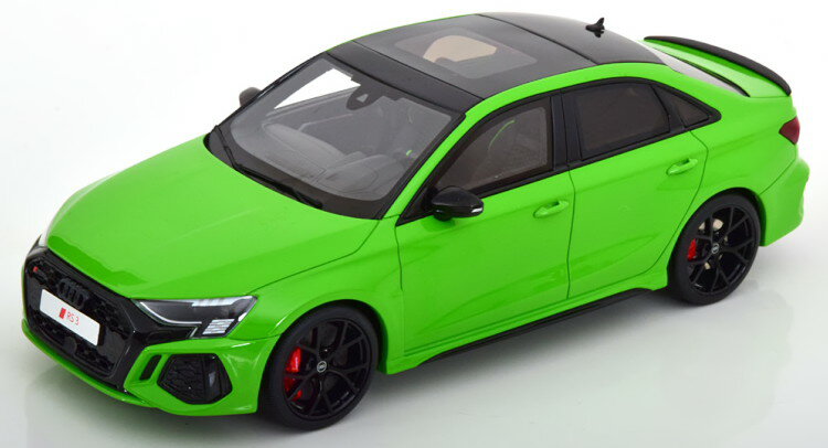 GTXsbg 1/18 AEfB A3 RS3 X|[cobN 2021GT Spirit 1:18 Audi A3 RS3 SPORTBACK 2021 KYALAMI GREEN