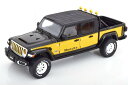 GTスピリット 1/18 ジープ グラディエーター Honcho 2020 ブラック/クリーム 500台限定GT Spirit 1:18 Jeep Gladiator Honcho 2020 black creme Limited Edition 500 pcs