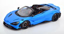 GTスピリット 1/18 マクラーレン 765 LT スパイダー 2021 ブルーメタリック 999台限定GT Spirit 1:18 McLaren 765 LT Spider 2021 bluemetallic Limited Edition 999 pcs