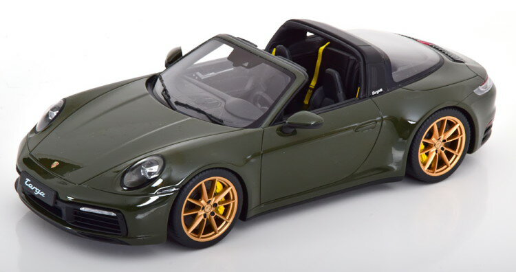 GTスピリット 1/18 ポルシェ 911 (992) タルガ 4S 2020 オリーブグリーン 999台限定 GT-SPIRIT 1/18 PORSCHE 911 (992) Targa 4S year 2020 olive green LIMITED 999 ITEMS