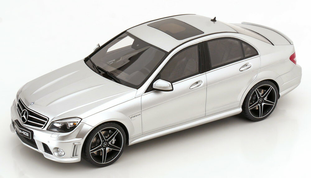 メルセデスベンツ特注 1/43 Cクラス C63 AMG シルバー(AMG 岐阜 メルセデスベンツ特注 1/43 Cクラス C63 AMG シルバー(AMG 岐阜